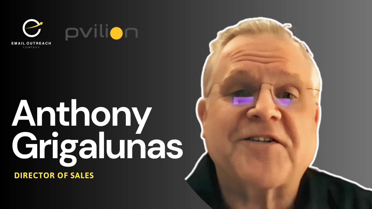 Director of Sales, Pvilion | Email Outreach